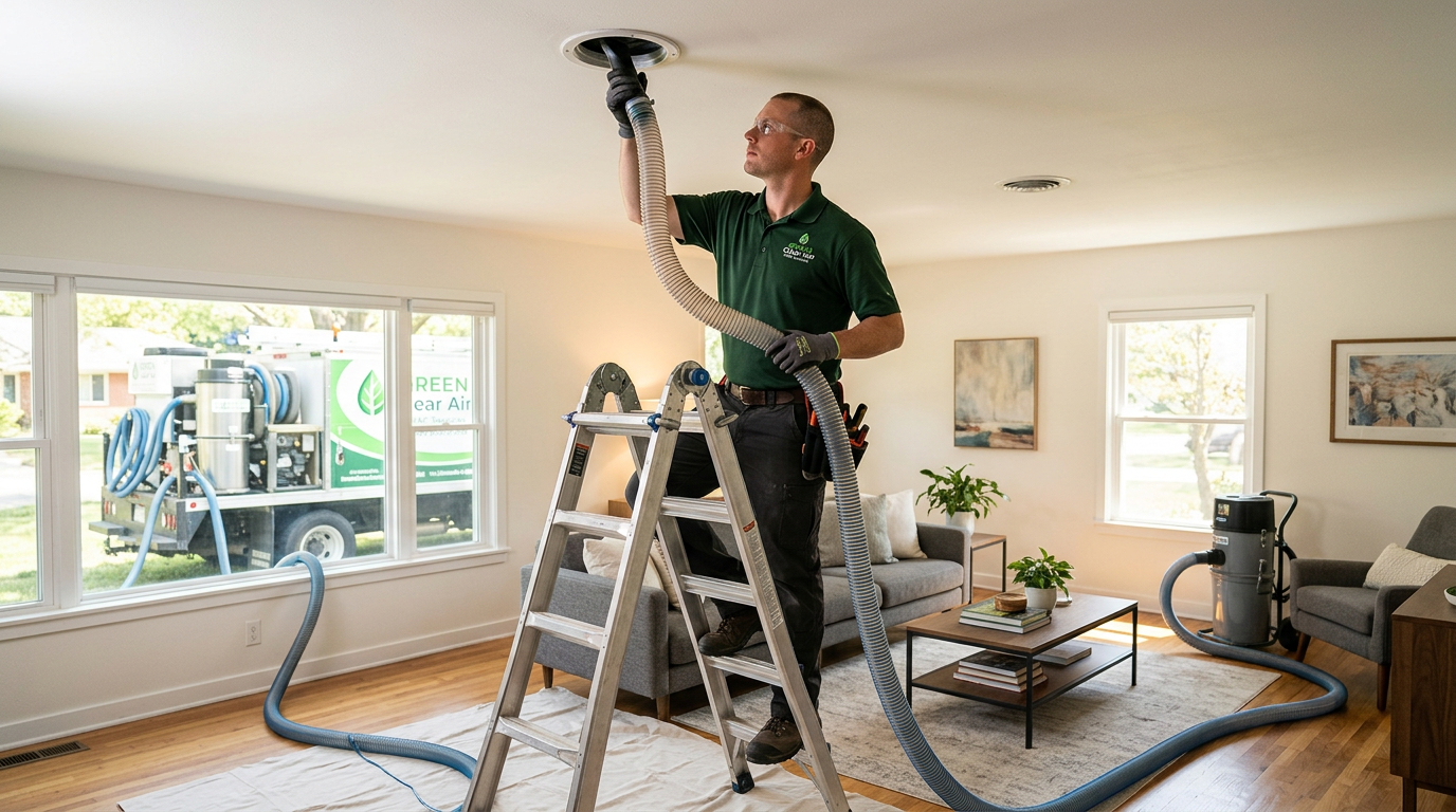 Professional air duct cleaning service in Boston